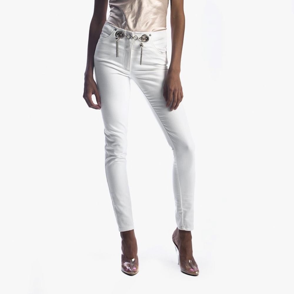 Miaou Brigitte White Skinny Jeans